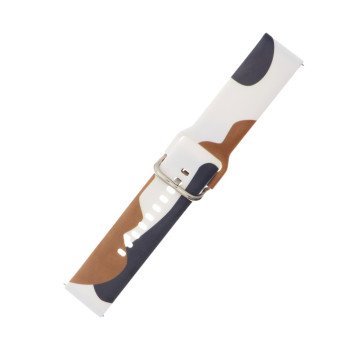 Strap Moro for Samsung Galaxy Watch 40 / 41 / 42 / 43 / 44 mm silicone bracelet watch band - pattern 1