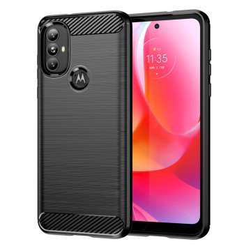 Carbon Case Flexible case cover Motorola Moto G Power 2022 black Carbon Case Flexible case cover Motorola Moto G Power 2022 black