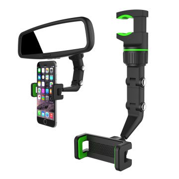 Adjustable car rearview mirror holder for smartphone Adjustable car rearview mirror holder for smartphone