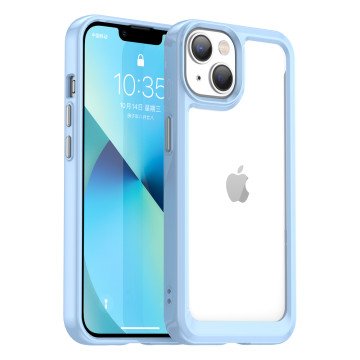 Outer Space Case iPhone 14 Plus hard cover with gel frame blue Outer Space Case iPhone 14 Plus hard cover with gel frame blue
