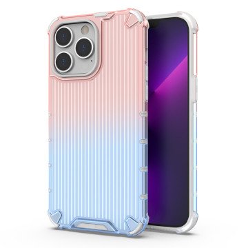 Ombre Protect Case for iPhone 13 Pro Max pink and blue armored case Ombre Protect Case for iPhone 13 Pro Max pink and blue armored case