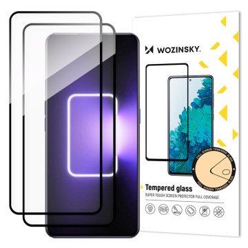 Wozinsky Full Glue Tempered Glass for Realme GT Neo 5 / Realme GT3, 2-pack Wozinsky Full Glue Tempered Glass for Realme GT Neo 5 / Realme GT3, 2-pack