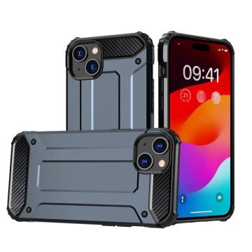 iPhone 15 Plus Hybrid Armor case - blue iPhone 15 Plus Hybrid Armor case - blue
