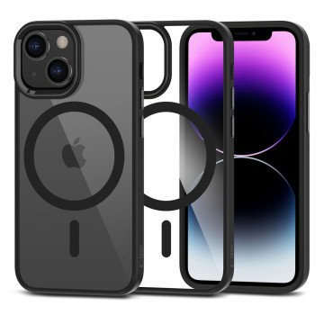 Tech-Protect MagMat MagSafe Case for iPhone 12 mini / 13 mini - Clear Black Tech-Protect MagMat MagSafe Case for iPhone 12 mini / 13 mini - Clear Black