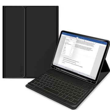 Tech-Protect SC Pen + Keyboard Case for iPad 10.9" 2022 - Black