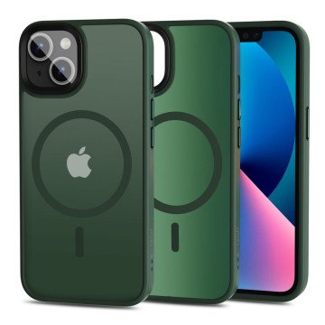 Tech-Protect MagMat MagSafe iPhone 13 Case - Matte Green Tech-Protect MagMat MagSafe iPhone 13 Case - Matte Green