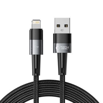 Tech-Protect UltraBoost Lightning / Lightning cable 12W 2.4A 2m - gray Tech-Protect UltraBoost Lightning / Lightning cable 12W 2.4A 2m - gray