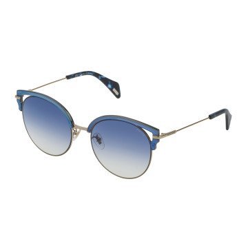 WOMAN SUNGLASSES POLICE  SPL739548FFB (Lens/Bridge/Temple) 54/19/140 mm)