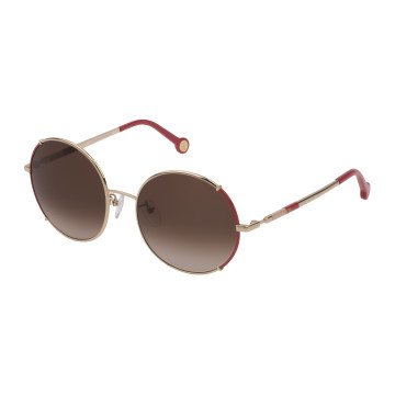 WOMAN SUNGLASSES CAROLINA HERRERA  SHE152-560357 (Lens/Bridge/Temple) 72/19/140 mm)