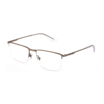 MAN GLASSES POLICE  VPLG75-5508M2 (Lens/Bridge/Temple) 55/18/145 mm)