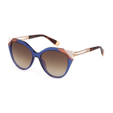 WOMEN SUNGLASSES FURLA  SFU683-5506NA (Lens/Bridge/Temple) 55/16/135 mm)