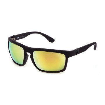 MAN SUNGLASSES POLICE SPLF63-63U28G (Lens/Bridge/Temple) 63/18/130 mm) MAN SUNGLASSES POLICE SPLF63-63U28G (Lens/Bridge/Temple) 63/18/130 mm)
