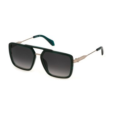 MAN SUNGLASSES JUST CAVALLI  SJC040-580G61 (Lens/Bridge/Temple) 58/14/140 mm)