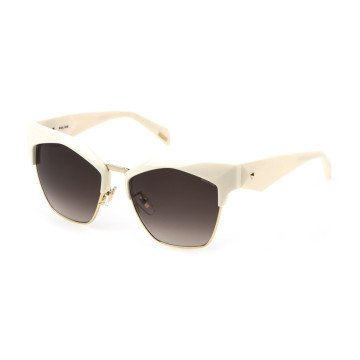 WOMEN SUNGLASSES POLICE  SPLN59-5609ZQ (Lens/Bridge/Temple) 56/16/140 mm)