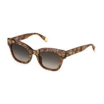 WOMEN SUNGLASSES FURLA  SFU814-520V83 (Lens/Bridge/Temple) 52/21/140 mm)