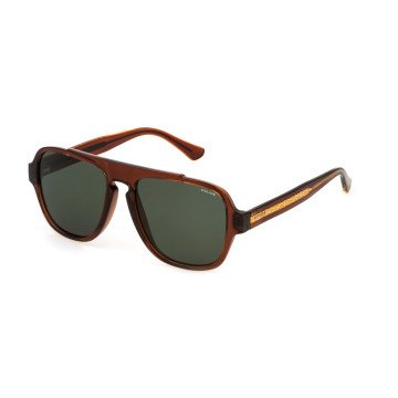 MAN SUNGLASSES POLICE SPLP57-5506PQ (Lens/Bridge/Temple) 55/17/145 mm) MAN SUNGLASSES POLICE SPLP57-5506PQ (Lens/Bridge/Temple) 55/17/145 mm)