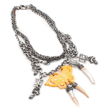 WOMAN NECKLACE FOLLI FOLLIE 4N7B210O (35CM ) WOMAN NECKLACE FOLLI FOLLIE 4N7B210O (35CM )