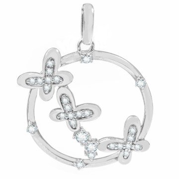 WOMAN PENDANT FOLLI FOLLIE 3P8S024C (3CM ) WOMAN PENDANT FOLLI FOLLIE 3P8S024C (3CM )