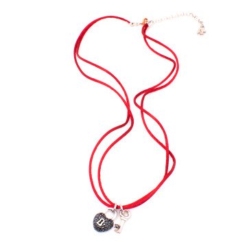 WOMAN NECKLACE FOLLI FOLLIE 3N9S007RKP (30CM ) WOMAN NECKLACE FOLLI FOLLIE 3N9S007RKP (30CM )
