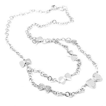WOMAN NECKLACE FOLLI FOLLIE 3N8F175C (45CM ) WOMAN NECKLACE FOLLI FOLLIE 3N8F175C (45CM )