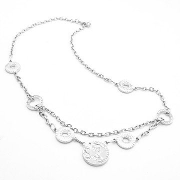 WOMAN NECKLACE FOLLI FOLLIE 3N8F178C (25CM ) WOMAN NECKLACE FOLLI FOLLIE 3N8F178C (25CM )