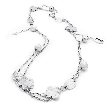 WOMAN NECKLACE FOLLI FOLLIE 3N9F203W (40CM ) WOMAN NECKLACE FOLLI FOLLIE 3N9F203W (40CM )