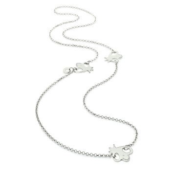 WOMAN NECKLACE FOLLI FOLLIE 3N1F034C110 (45CM ) WOMAN NECKLACE FOLLI FOLLIE 3N1F034C110 (45CM )