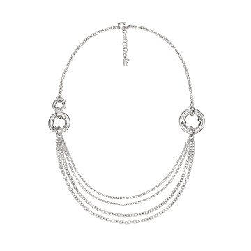 WOMAN NECKLACE FOLLI FOLLIE 1N15F075 (38CM )