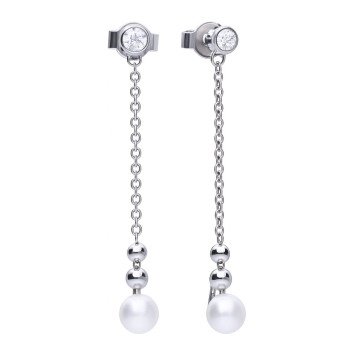 WOMEN EARRINGS DIAMONFIRE 6218711111 (3CM )