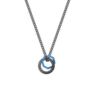 MAN NECKLACE POLICE PEJGN2008502 (50+20CM )