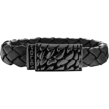 MAN BRACELET POLICE PJ25729BLB01L (21CM )