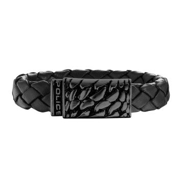 MAN BRACELET POLICE PJ25729BLB01S (17CM )