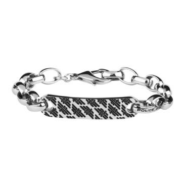MAN BRACELET POLICE PJ26355BSS01 (190MM )