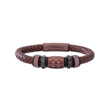 MAN BRACELET POLICE PJ26458BLC-02 (200MM )