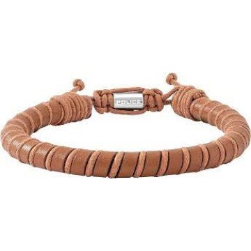 MAN BRACELET POLICE PJ26486BLC.03 (19CM )
