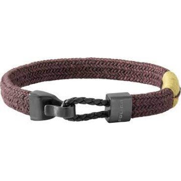 MAN BRACELET POLICE PJ26490BLC.01 (21CM )