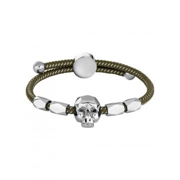 MAN BRACELET POLICE PJ26554BLGN03 (21CM )