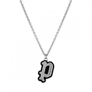 MAN NECKLACE POLICE PJ26574PSS.01 (50+20CM )