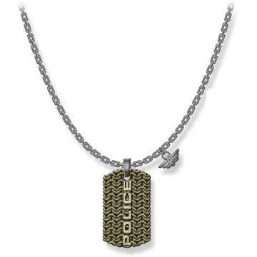 MAN NECKLACE POLICE PJ26565PSQG03 (70CM )