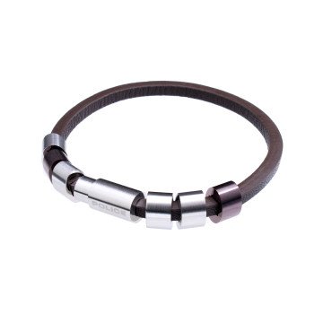 UNISEX BRACELET POLICE PJ22653BLC219 (19CM )