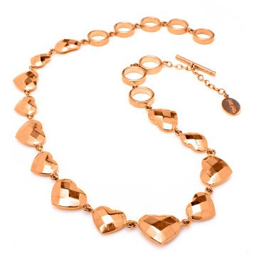 WOMAN NECKLACE FOLLI FOLLIE 1N9T146R (22CM )