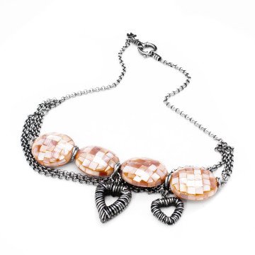 WOMAN NECKLACE FOLLI FOLLIE 4N0T050KP (18CM ) WOMAN NECKLACE FOLLI FOLLIE 4N0T050KP (18CM )
