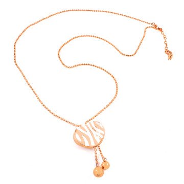 WOMAN NECKLACE FOLLI FOLLIE 3N1T008RW (35CM ) WOMAN NECKLACE FOLLI FOLLIE 3N1T008RW (35CM )