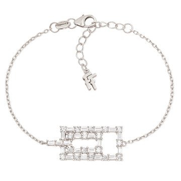 WOMAN BRACELET FOLLI FOLLIE 3B17S005C (17CM )