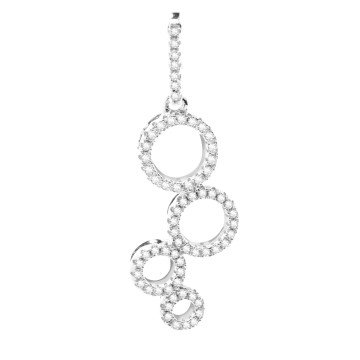 WOMAN PENDANT FOLLI FOLLIE 3P17S001C (2,5CM ) WOMAN PENDANT FOLLI FOLLIE 3P17S001C (2,5CM )