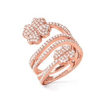 WOMAN RING FOLLI FOLLIE 3R17S048RC-52 (52 ) WOMAN RING FOLLI FOLLIE 3R17S048RC-52 (52 )