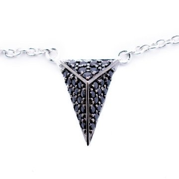 WOMAN CHOKER SIF JAKOBS C3307-BK (45CM )