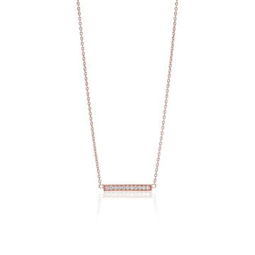 WOMAN NECKLACE SIF JAKOBS C1011-CZ-RG (38CM ) WOMAN NECKLACE SIF JAKOBS C1011-CZ-RG (38CM )