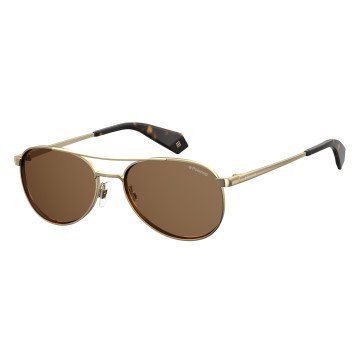 WOMEN SUNGLASSES POLAROID  PLD6070SXJ5GS (Lens/Bridge/Temple) 56/17/140 mm)