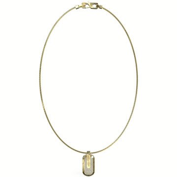 MAN NECKLACE GUESS JUMN04043JWYG (65CM )